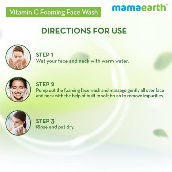 Mamaearth Vitamin C Foaming Face Wash - 150 ml