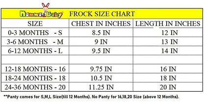 NammaBaby Baby Girl''s A-Line Mini Frock Dress - Yellow