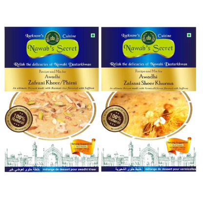 Nawab's Secret Zafrani(Kesari) Sheer Khurma and Kheer Mix