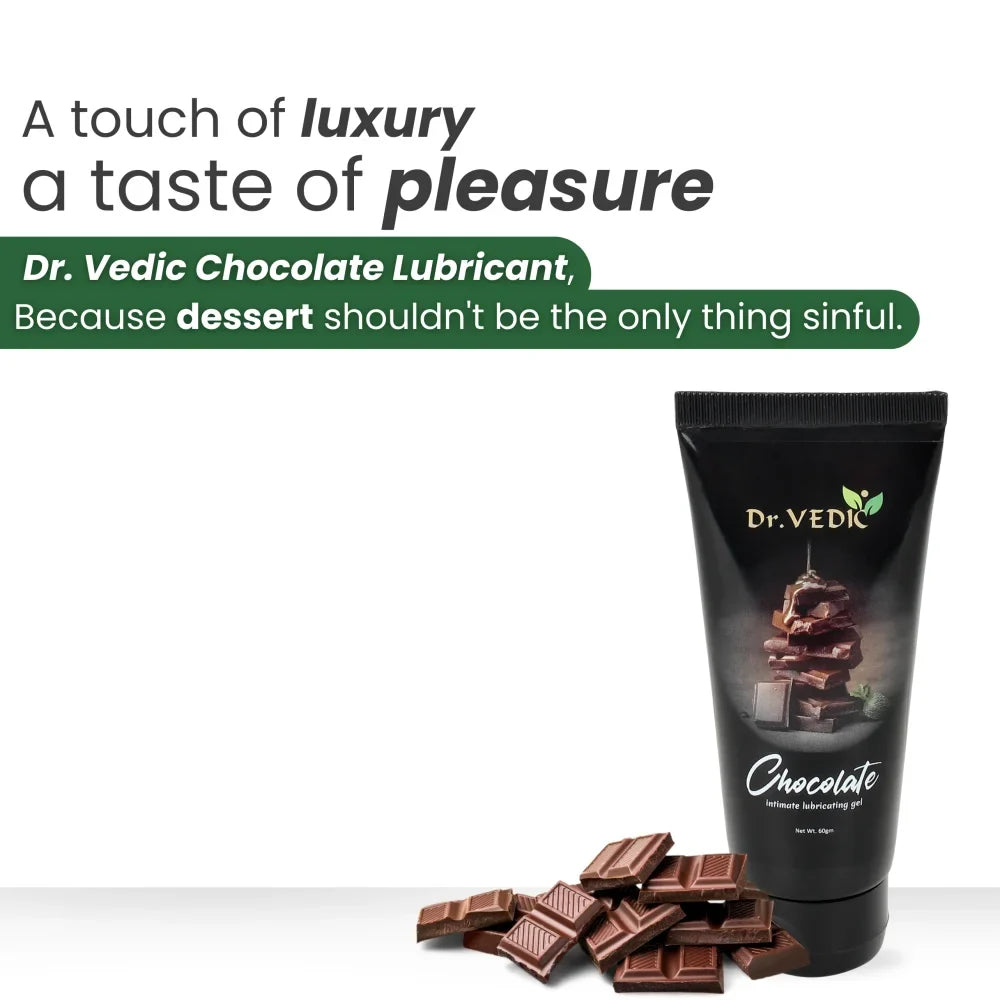 Dr. Vedic Chocolate Lubricant - 60 Gms