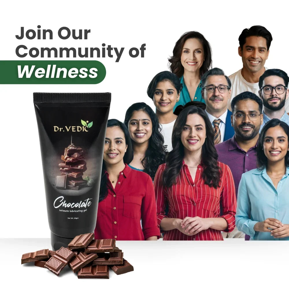 Dr. Vedic Chocolate Lubricant - 60 Gms