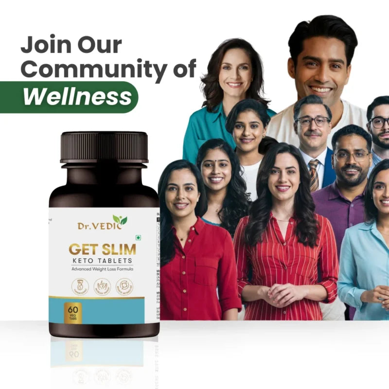 Dr. Vedic Keto Weight Loss Tablets - 60 Tabs