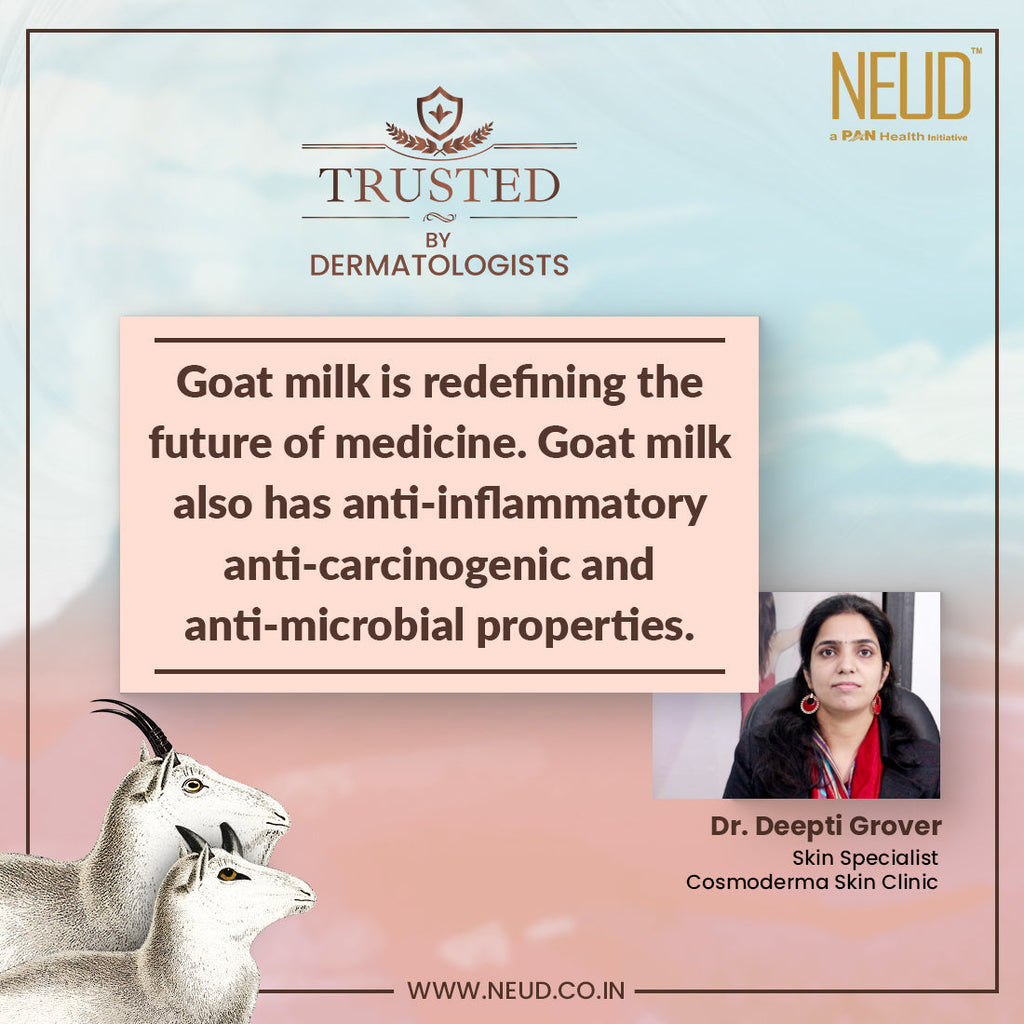 Neud Goat Milk Premium Hair Conditioner for Men & Women - 300 ml