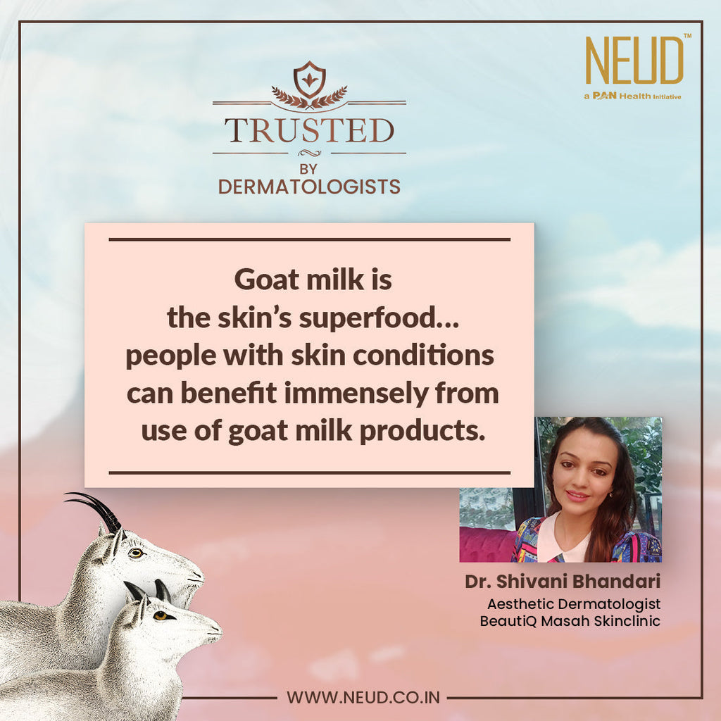 Neud Goat Milk Premium Hair Conditioner for Men & Women - 300 ml