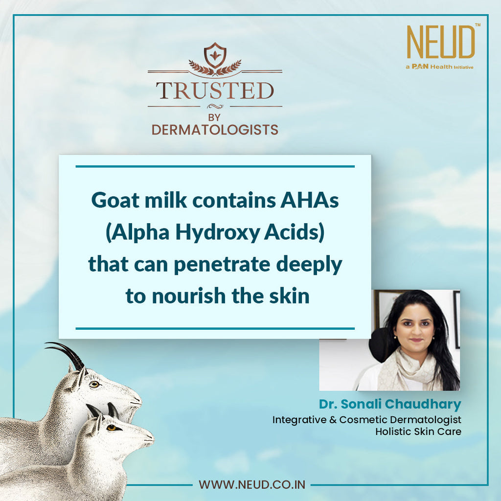 Neud Goat Milk Premium Hair Conditioner for Men & Women - 300 ml