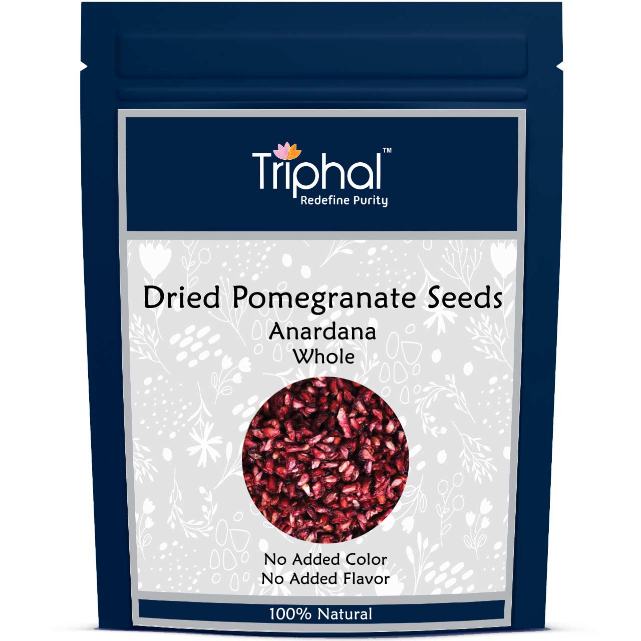 Triphal Anardana or Dried Pomegranate Seeds - Sundried, Clean Seeds