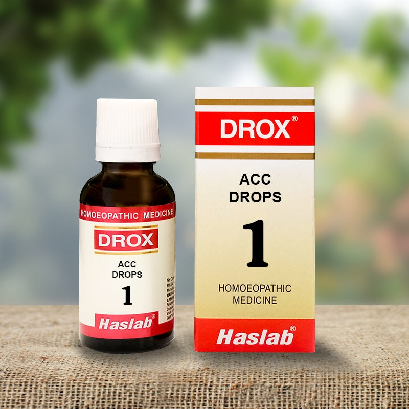 Haslab Homeopathy Drox 01 Acc Drops - 30 ml