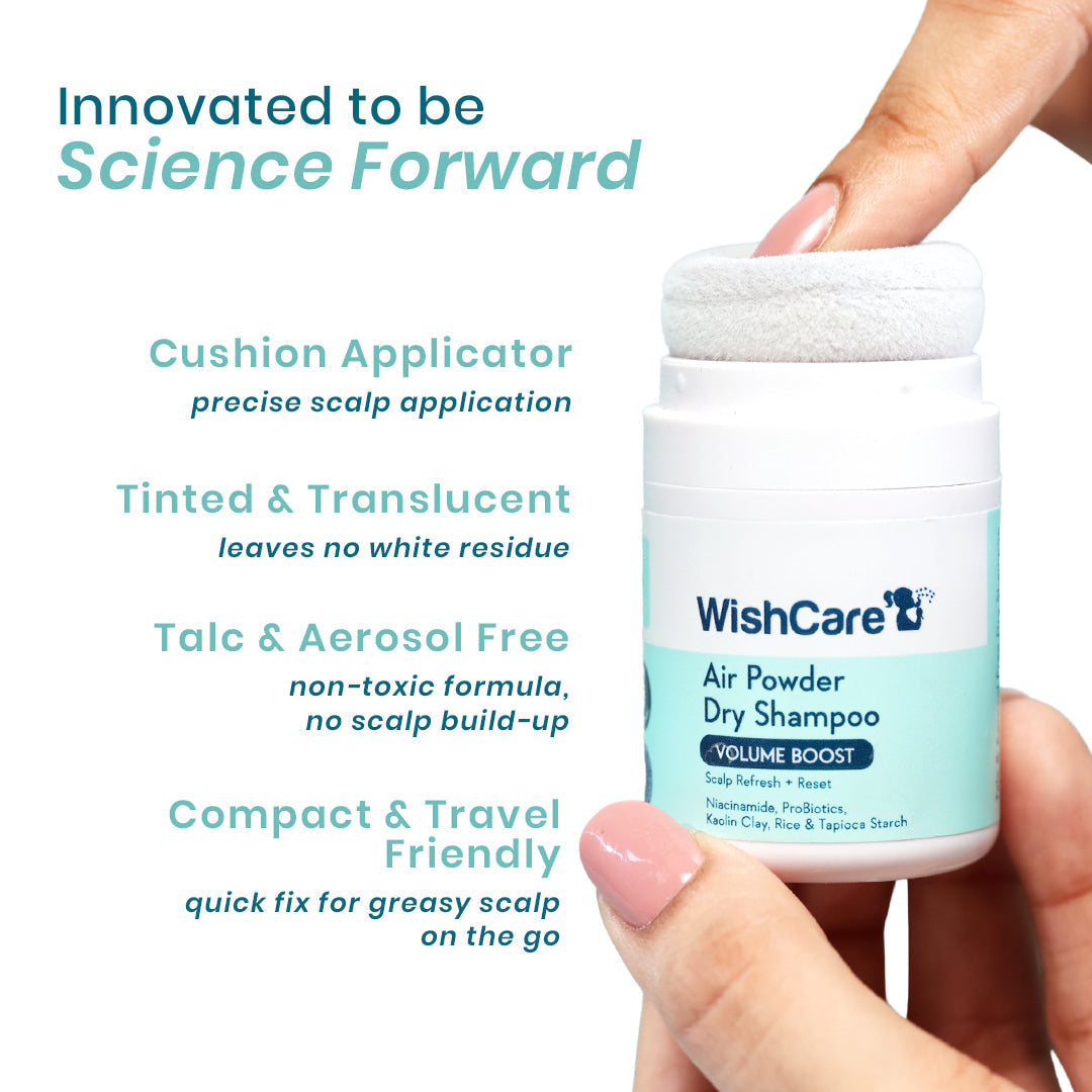 WishCare Air Powder Dry Shampoo - 10 gms