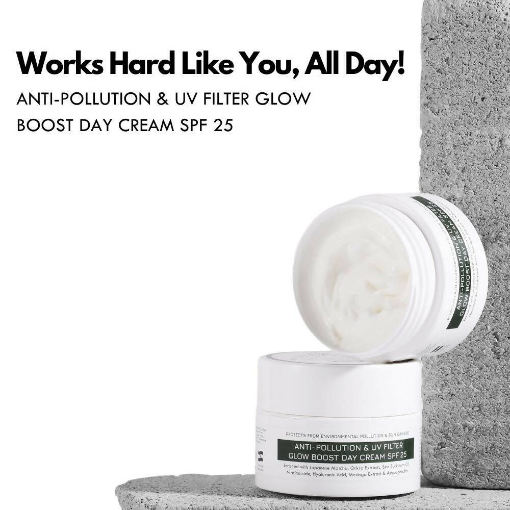 Detoxie Anti-Pollution & UV Filter Glow Boost Day Cream SPF 25 - 50 gms