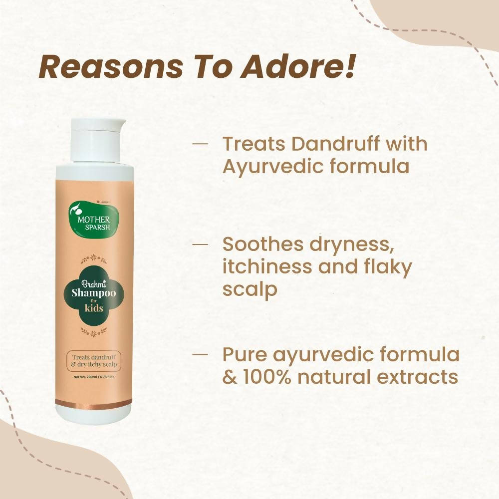 Mother Sparsh Brahmi Hair Shampoo For Kids - 200 gms