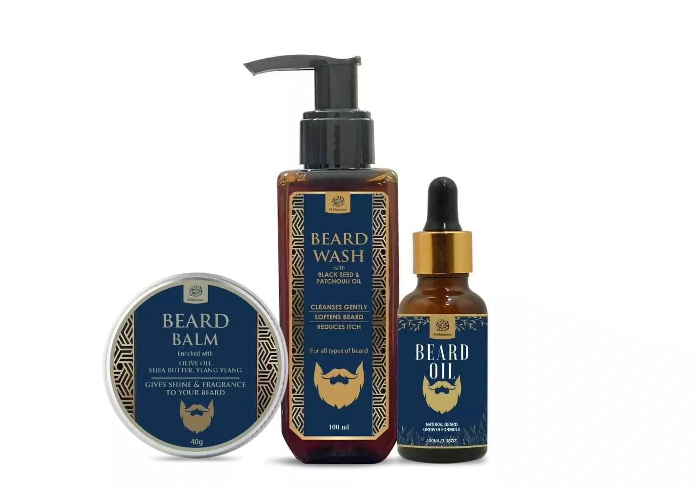 Al Masnoon Beard Care Kit Combo