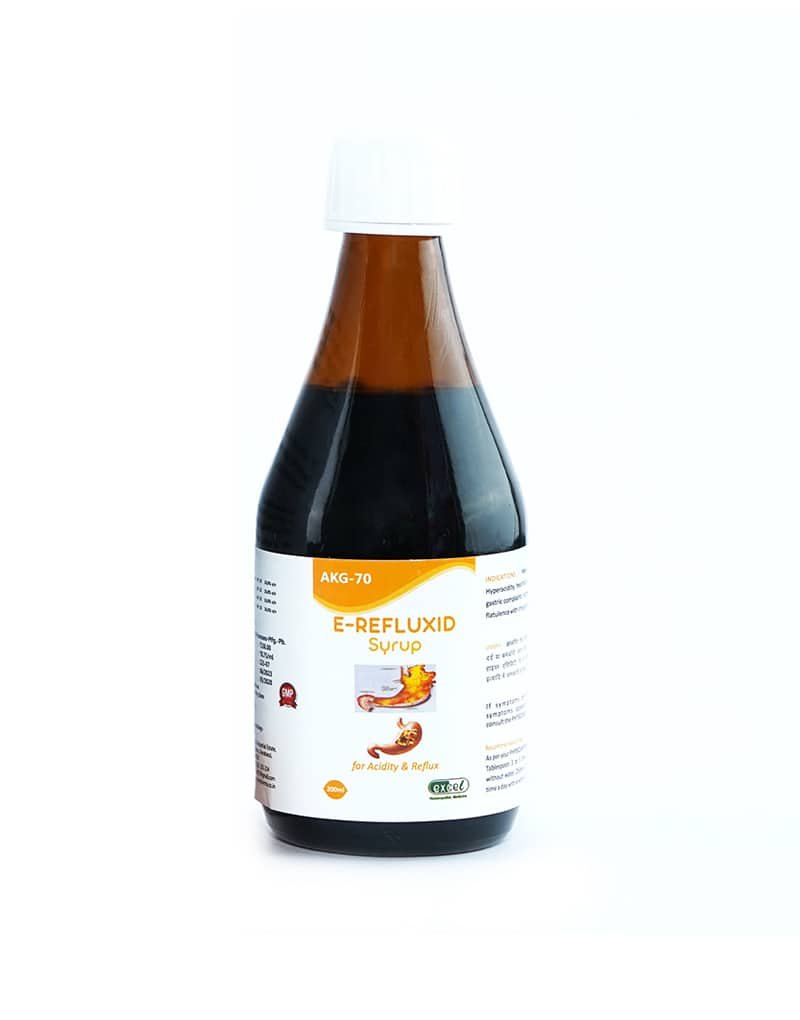 Excel AKG 70 E-Refluxid Syrup - 200 ml