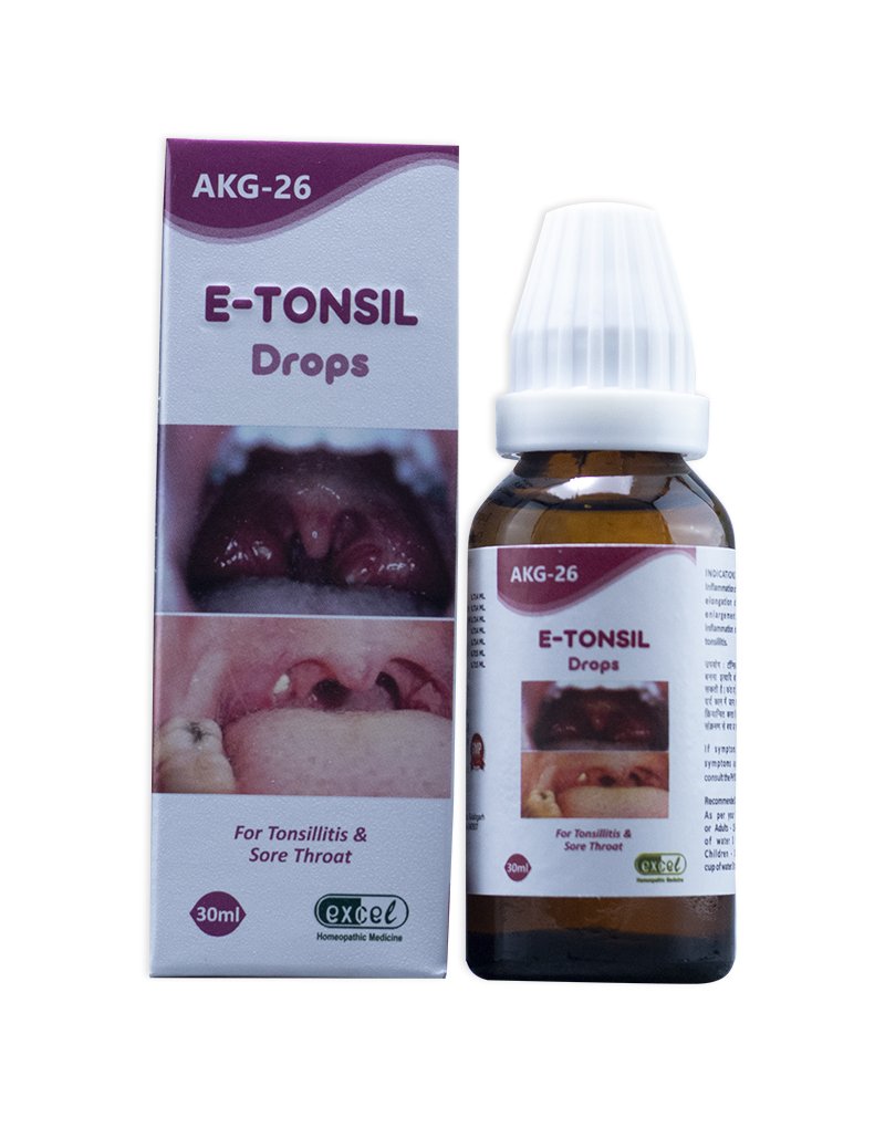 Excel AKG 26 E-Tonsil Drop - 30 ml
