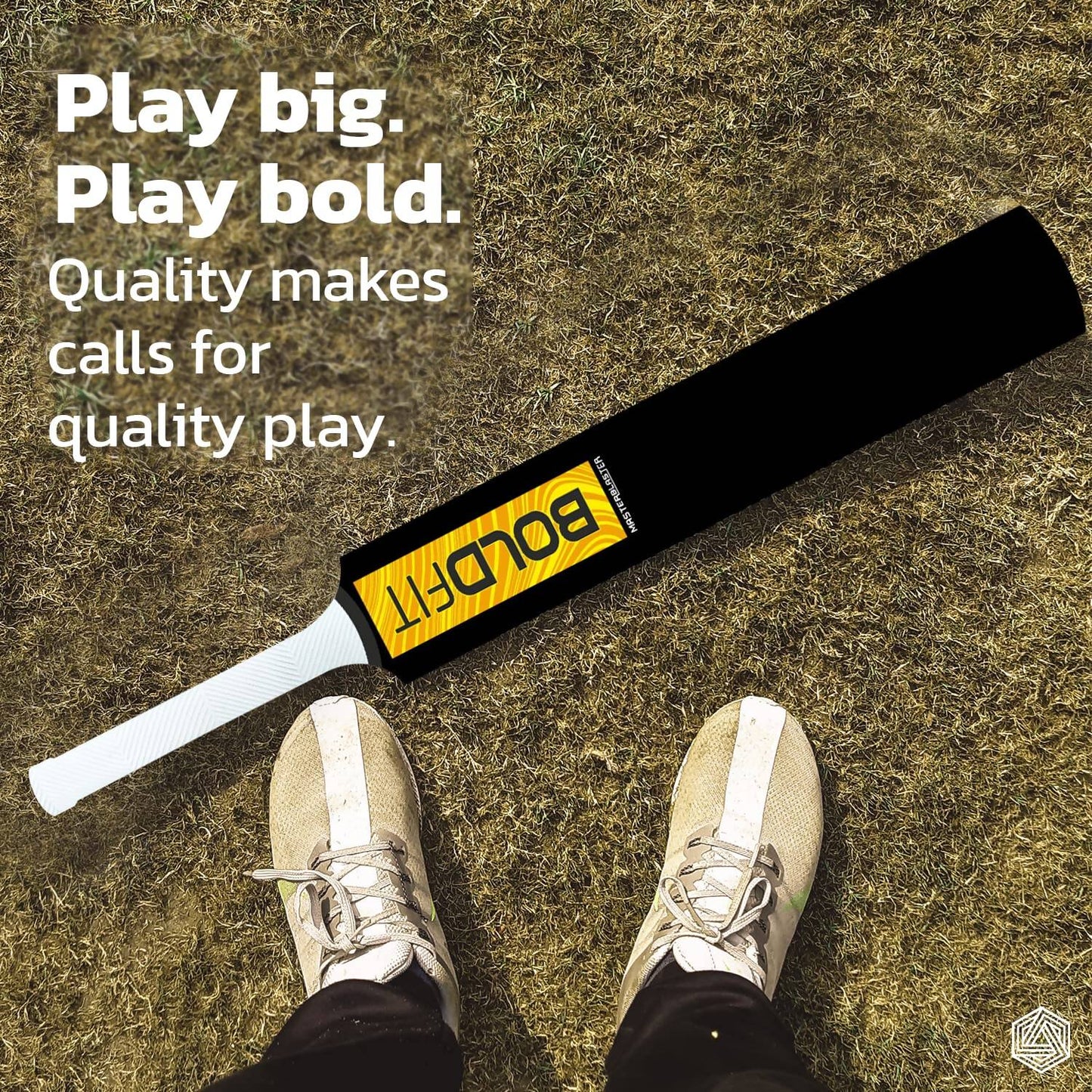 Boldfit Turf Cricket Bat (Full Size)