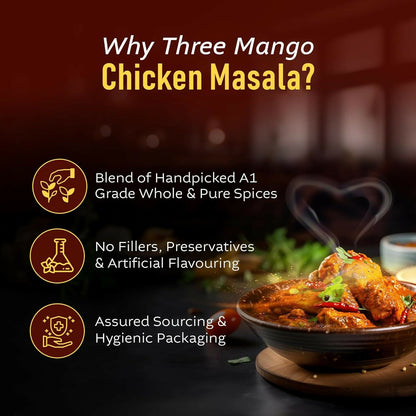 Three Mango Chicken Masala Powder