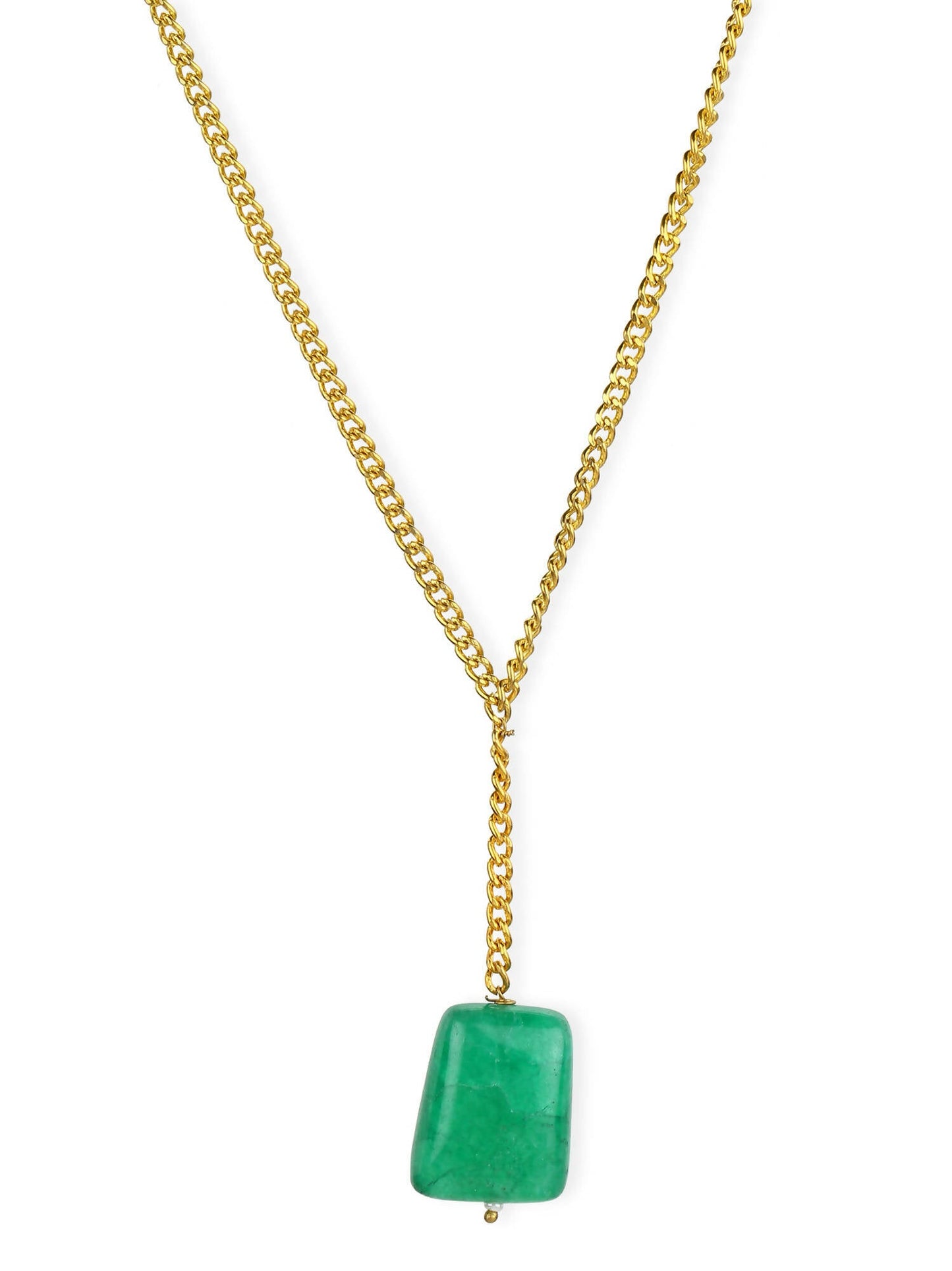 Women's Gold-Polished Chain - Ruby Raang