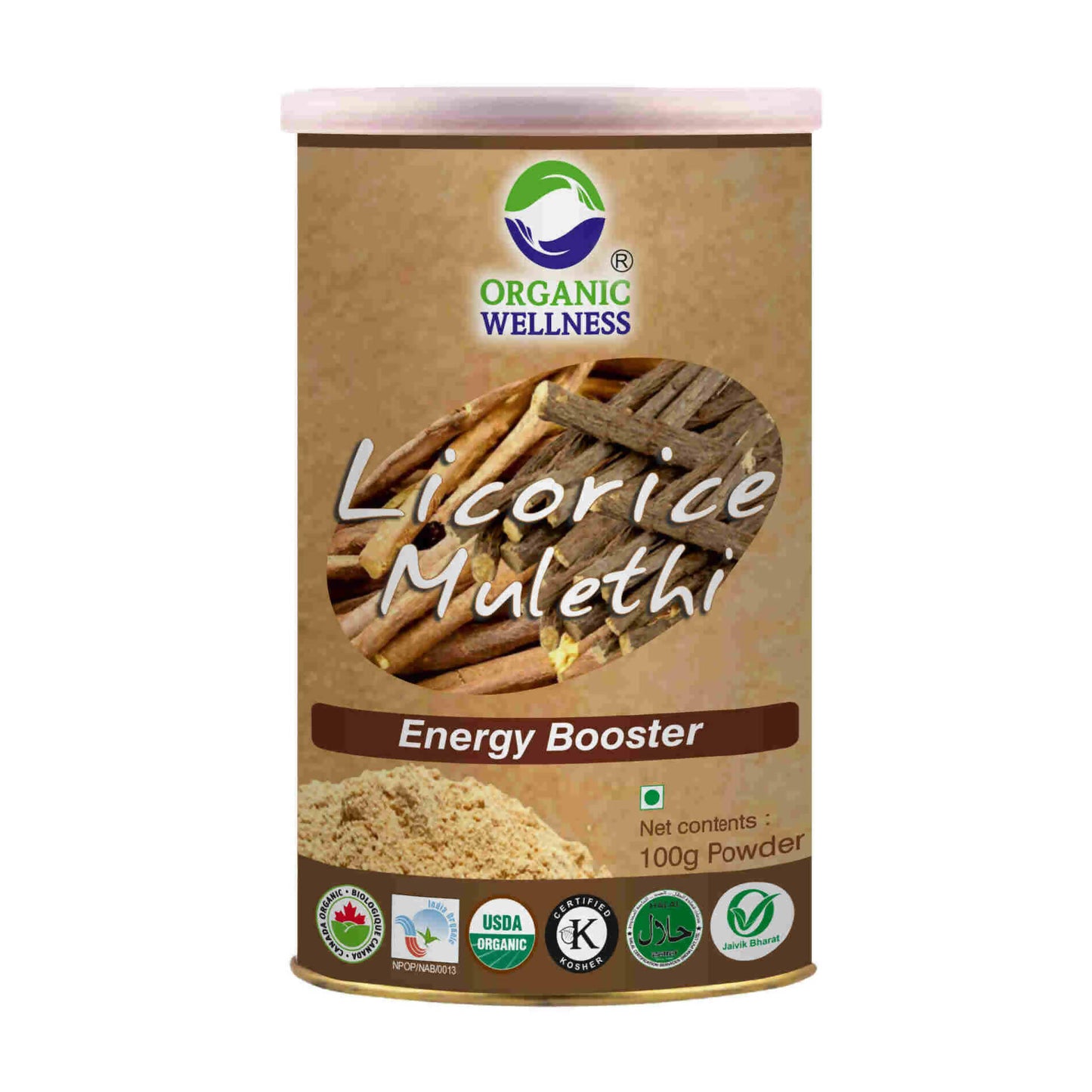Organic Wellness Licorice Mulethi Powder