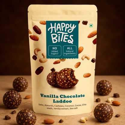 Happy Bites Vanilla Chocolate Laddoo