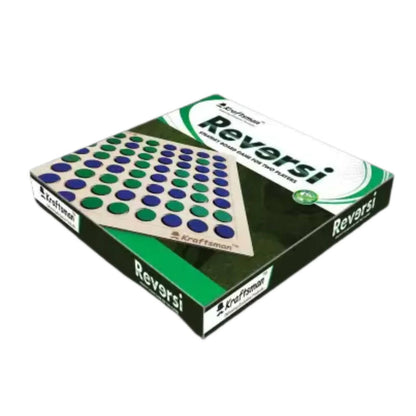 Kraftsman Wooden Reversi Board Game | 2 Players Board Game For All Age Groups