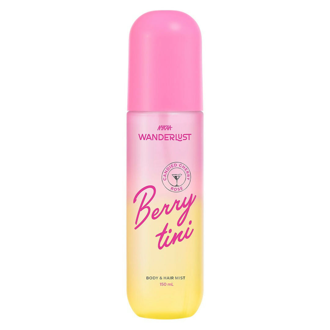Wanderlust Berry Tini Fruity Floral Perfume Body & Hair Mist with Candied Cherry & Rose