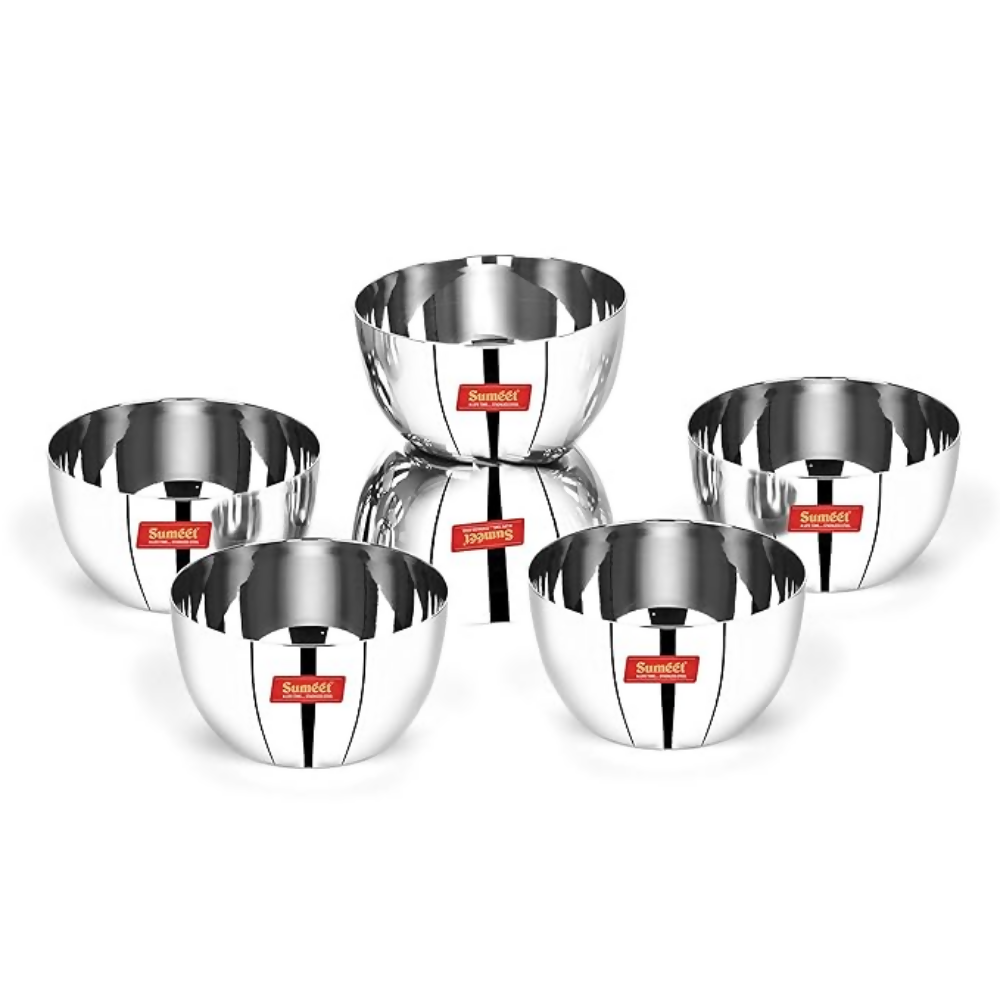 Sumeet Stainless Steel SoLid Apple Bowl