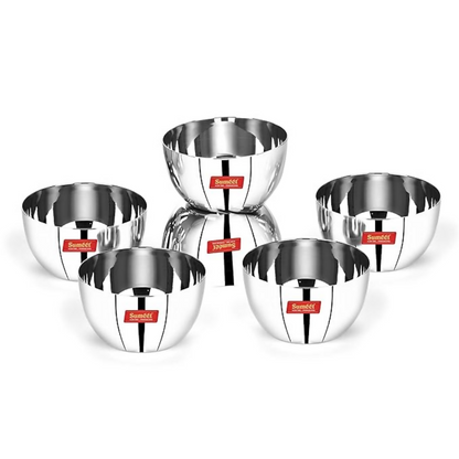 Sumeet Stainless Steel SoLid Apple Bowl
