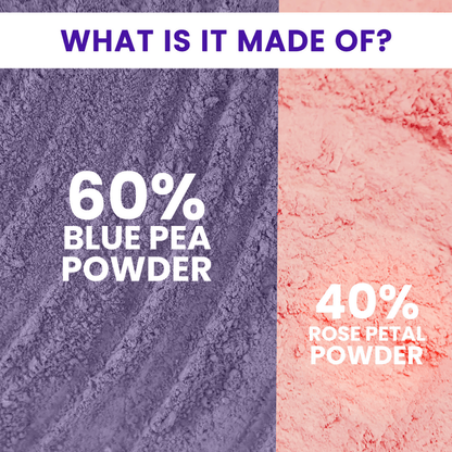 Alps Goodness 100% Natural Blue Pea & Rose Petal Beauty Mask For Skin