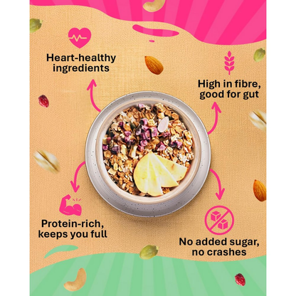 True Elements Muesli No Added Sugar