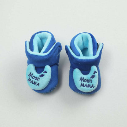 Tiny Bugs For Boys & Girls Baby Winter Booties - Blue