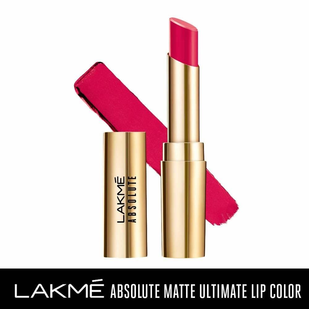 Lakme Absolute Matte Ultimate Lip Color with Argan Oil Sinful Cherry - 3.4 gms