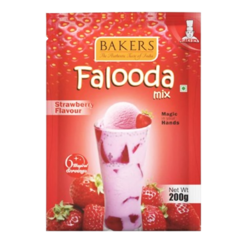 BAKERS Strawberry Flavored Falooda Mix