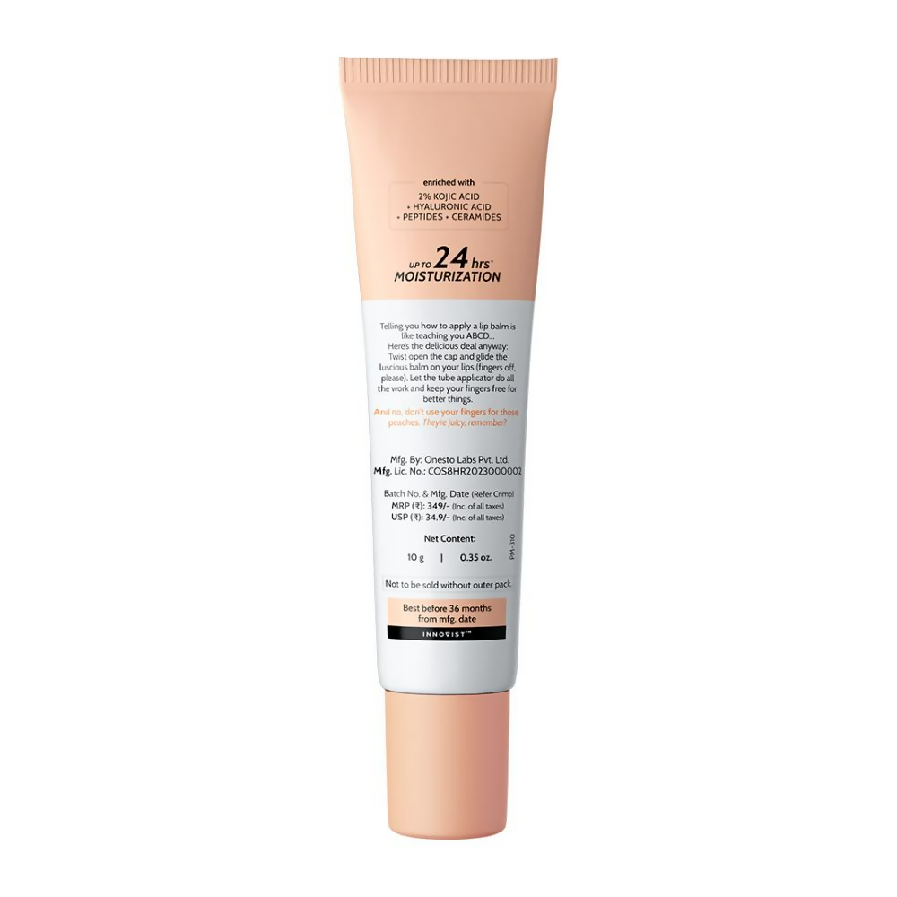 Chemist At Play Peach Lip Jelly Lip Balm With SPF 50 PA++++