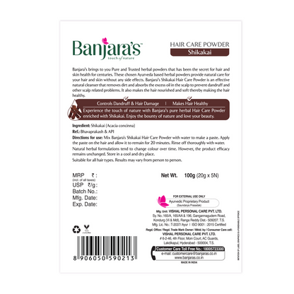 Banjara's Shikakai Hair Care Powder