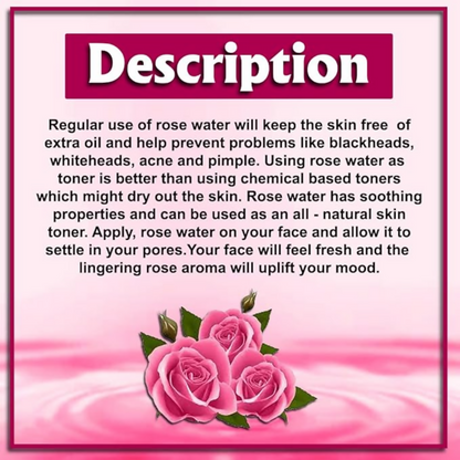 VedicAyurveda Rose water