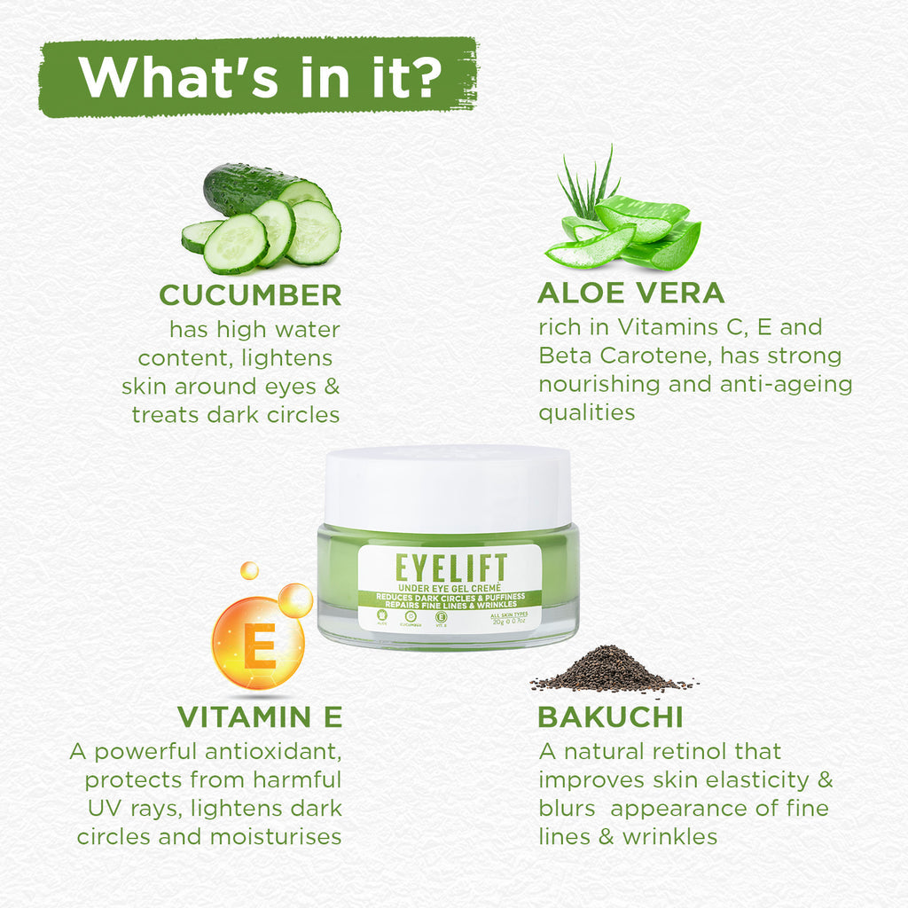 Bella Vita Organic EyeLift Under Eye Cream - 20 gms