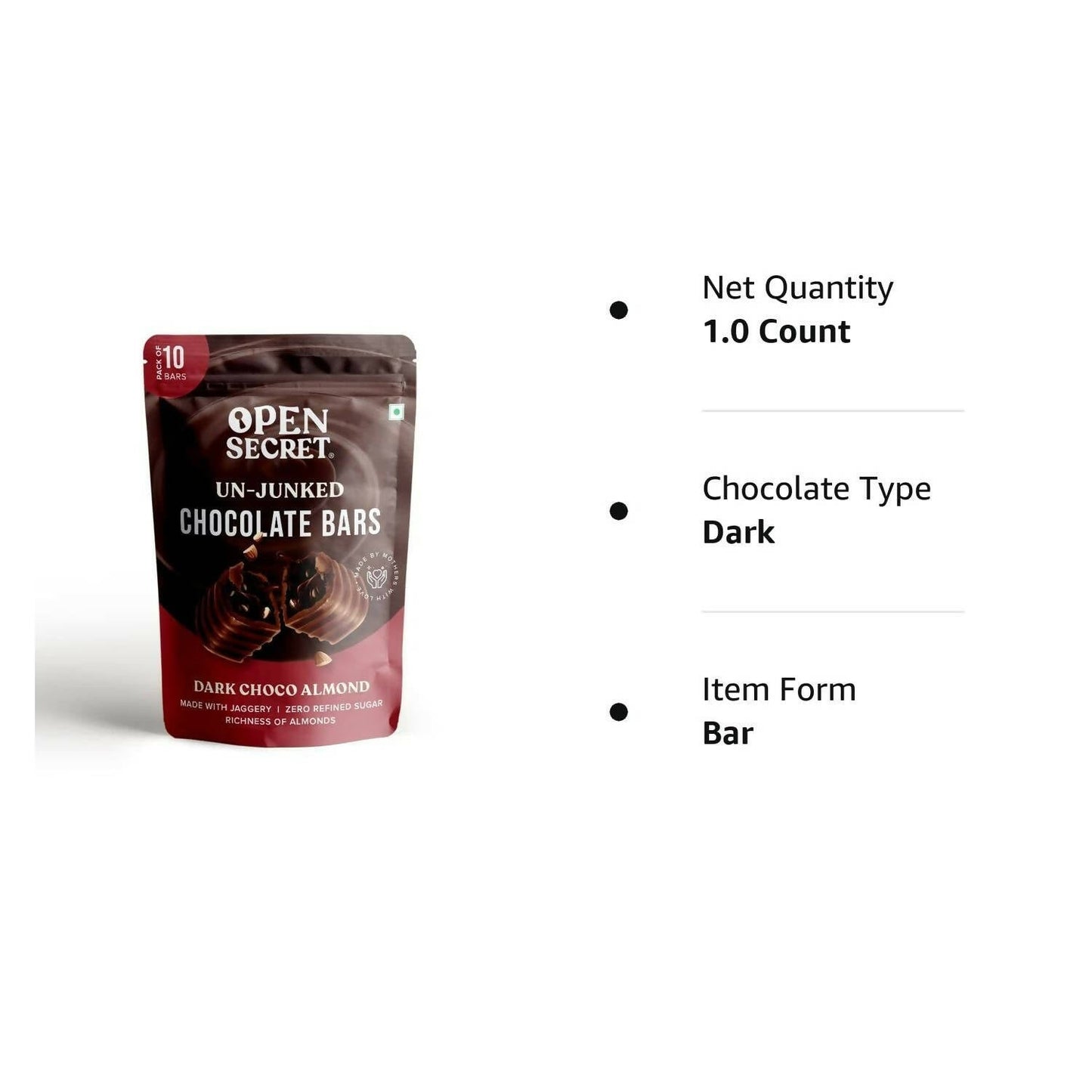 Open Secret Dark Chocolate Gift Pack Box Hamper