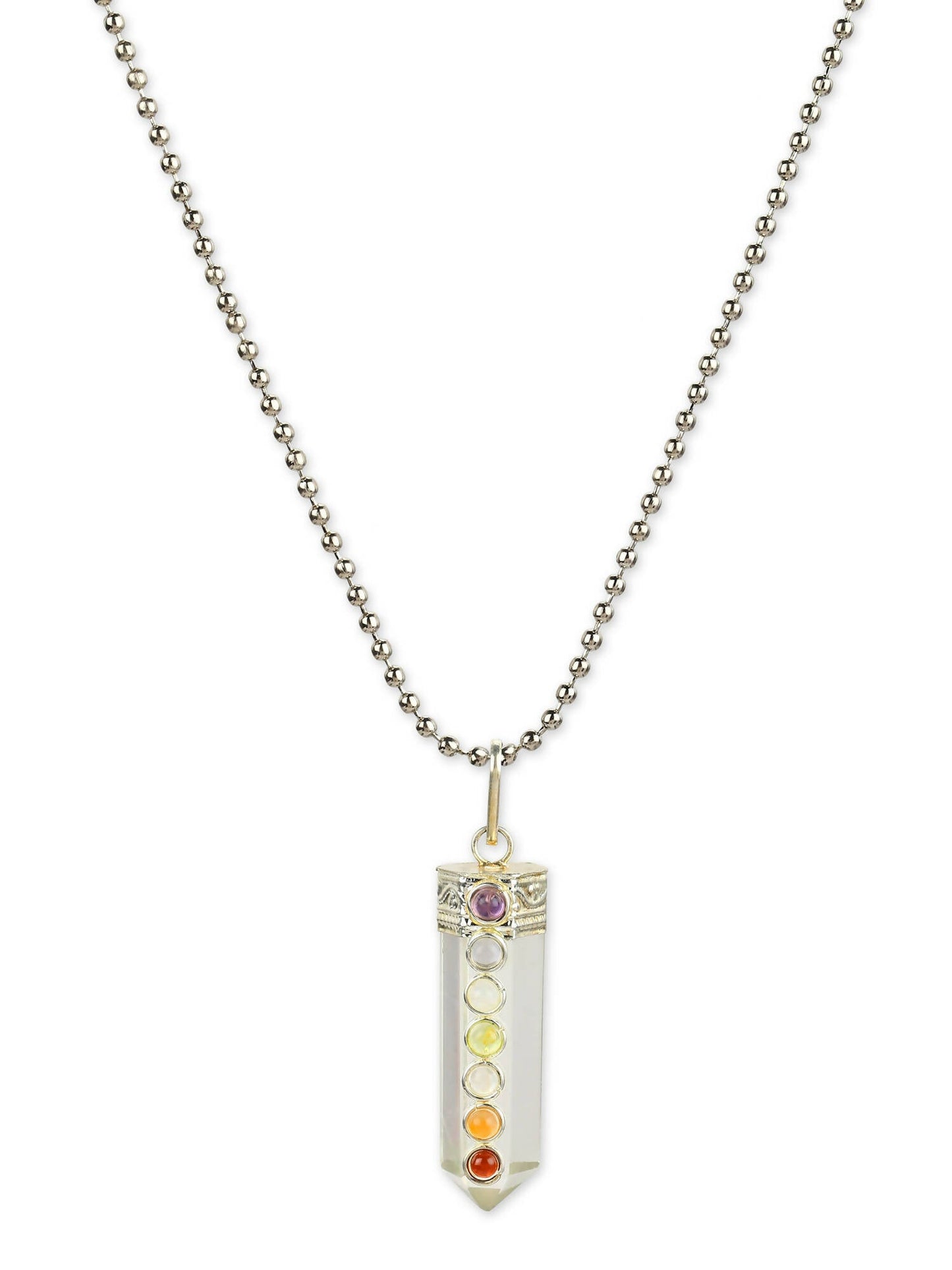 Women's Silver-Plated Chain - Ruby Raang