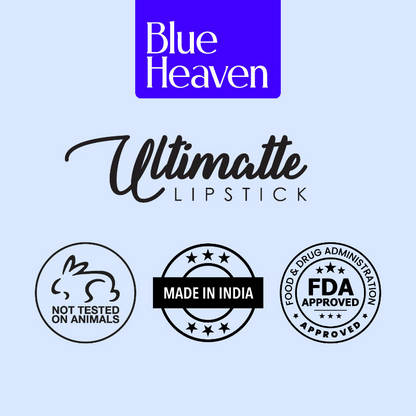 Blue Heaven Ultimatte NonTransfer Long Lasting Lipstick - 06 Pink