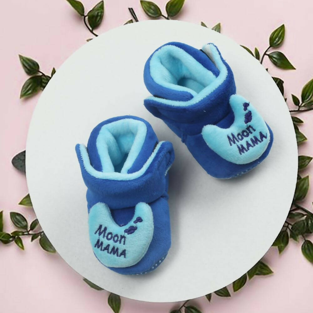 Tiny Bugs For Boys & Girls Baby Winter Booties - Blue