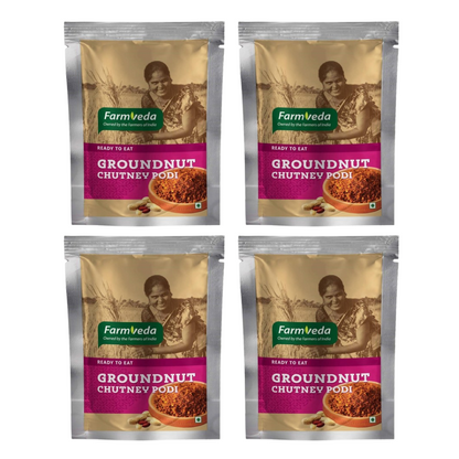 Farmveda Ready To Eat Groundnut Chutney Podi