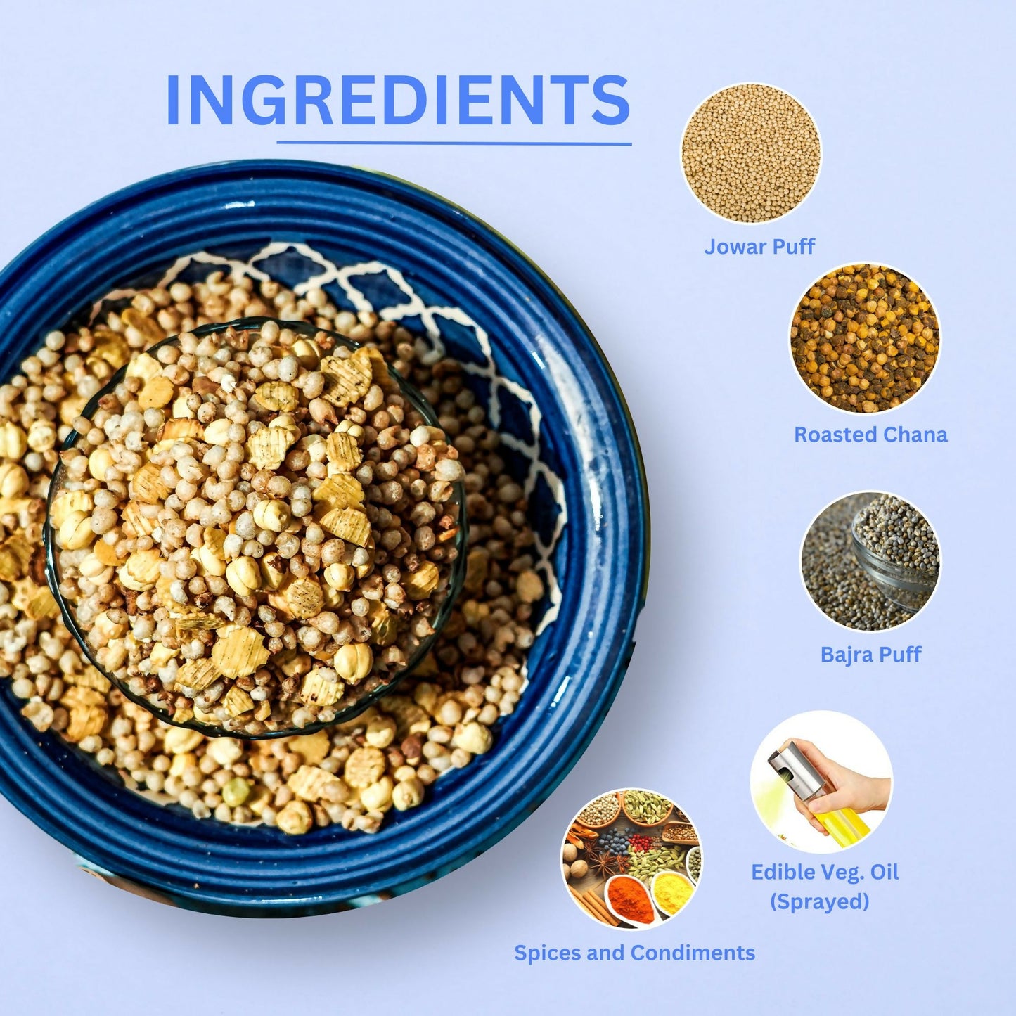 Healthy Master Millet Bhel Crunchy Snack