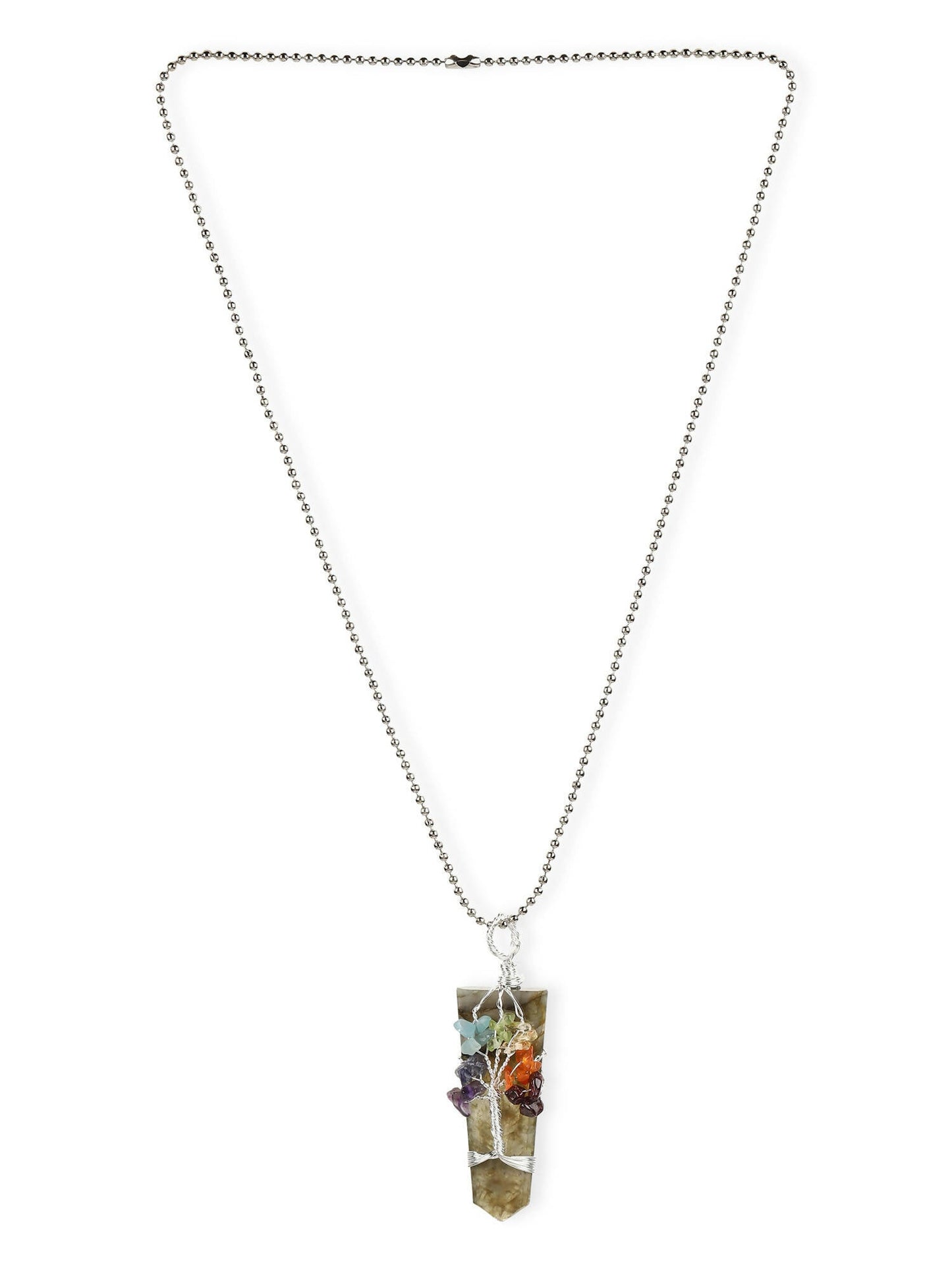 Women's Silver-Plated Chain - Ruby Raang
