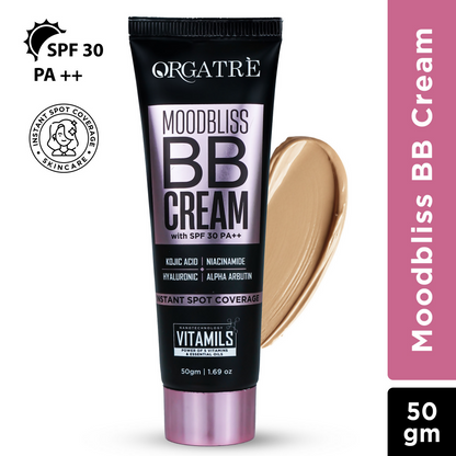 Orgatre Moodbliss BB Cream With SPF 30 PA++ - Light Breeze-138