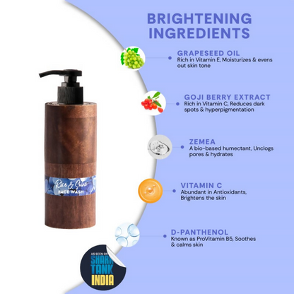Mintree Certified Organic & Vegan Rise & Shine Brightening Face Wash