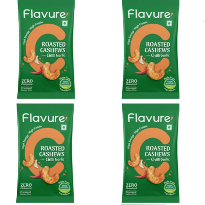 Flavure Roasted Cashew - Chilli Garlic