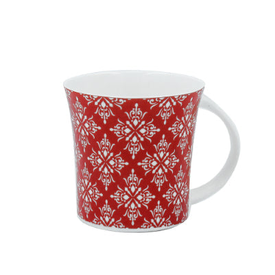 Arabesque Flower Pattern Cups Cups | 160 ml | Set of 6 | Multiple Colors