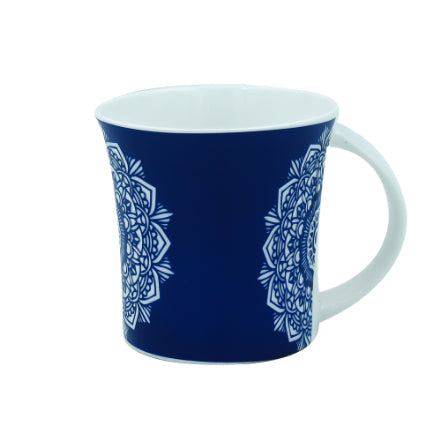 Abstract Lotus Pattern Cups | 160 ml | Set of 6 | Multiple Colors