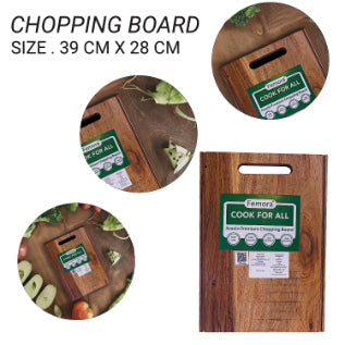 Azure Vegetable Acacia Wood Chopping Board