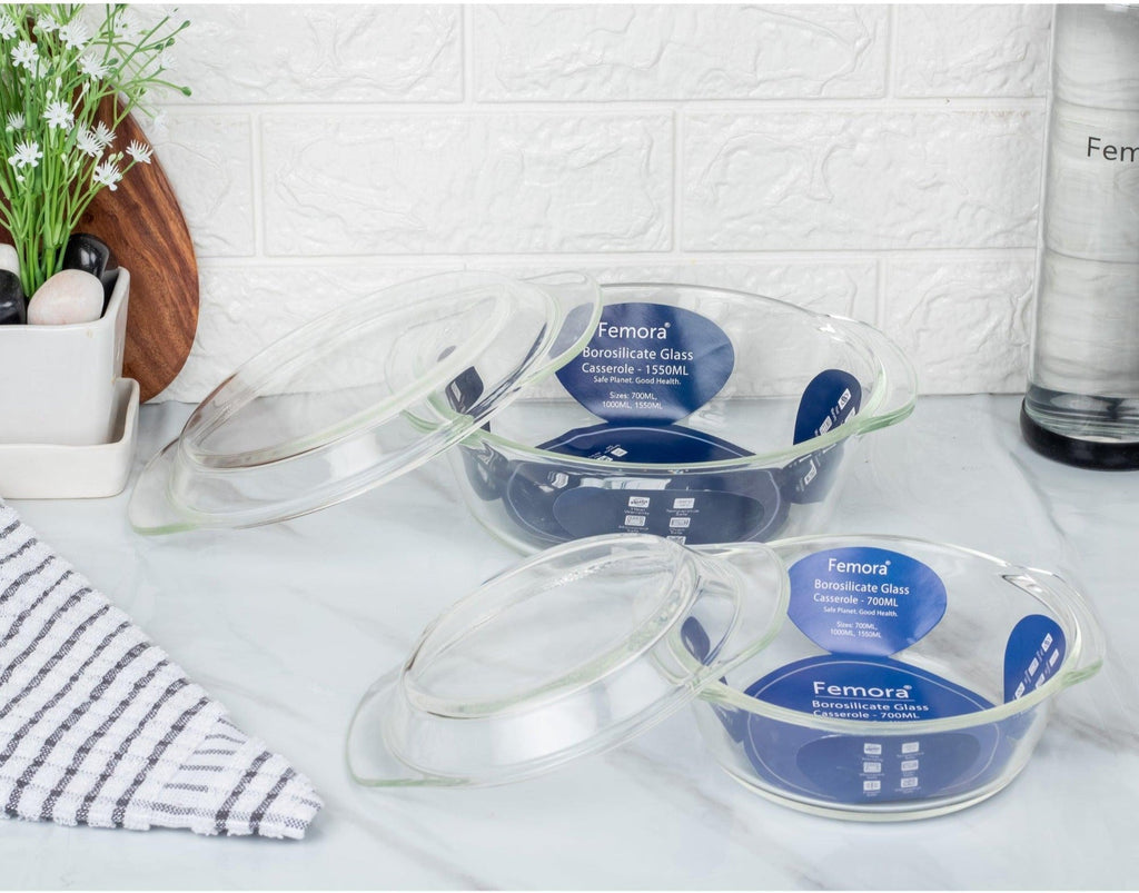 Modular Design Microwave Safe Casseroles | Mixed Size Combos
