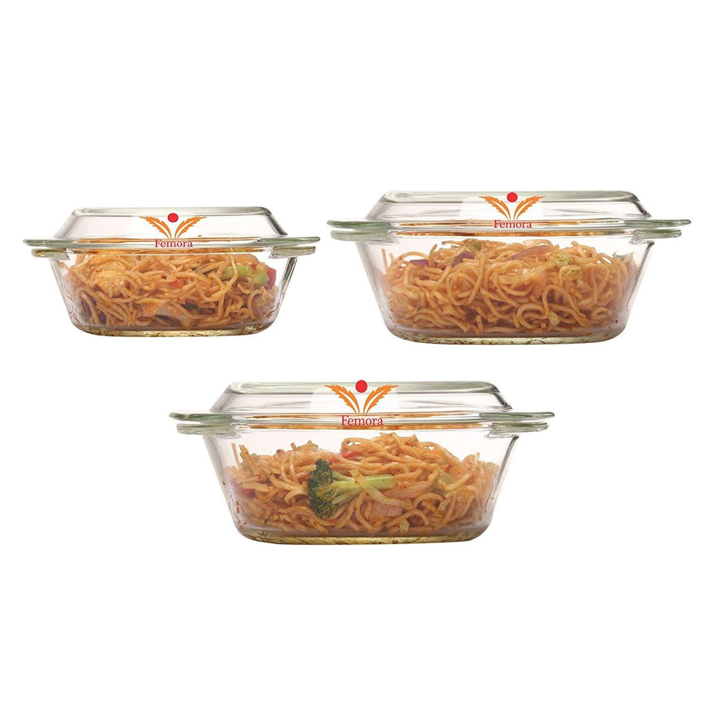Modular Design Microwave Safe Casseroles | Mixed Size Combos